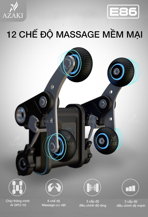 12 bài tập massage mềm mại