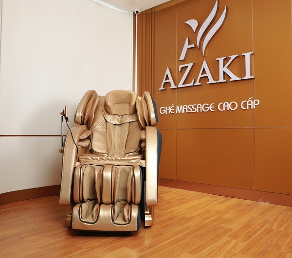 Ghế massage Azaki S7 đang sử dụng chất liệu da tổng hợp PU